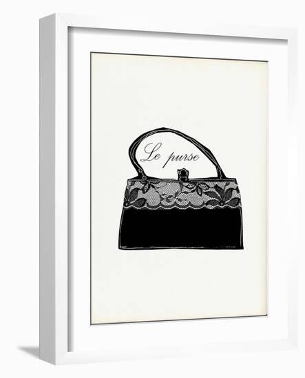 Little Black Purse-Studio 5-Framed Art Print