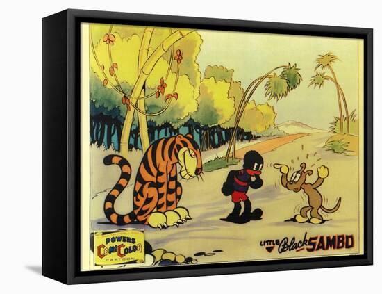 Little Black Sambo, 1935-null-Framed Stretched Canvas