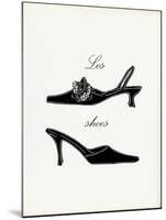 Little Black Shoes-Studio 5-Mounted Art Print