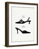 Little Black Shoes-Studio 5-Framed Art Print