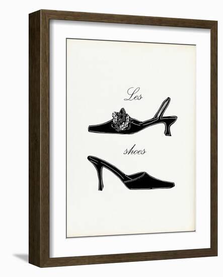 Little Black Shoes-Studio 5-Framed Art Print