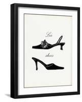 Little Black Shoes-Studio 5-Framed Art Print