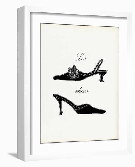 Little Black Shoes-Studio 5-Framed Art Print