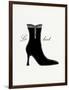 Little Black Short Boot-Studio 5-Framed Art Print