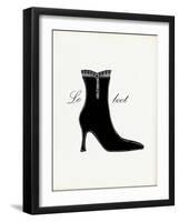 Little Black Short Boot-Studio 5-Framed Art Print