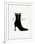 Little Black Short Boot-Studio 5-Framed Art Print