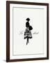 Little Black Skirt-Studio 5-Framed Art Print