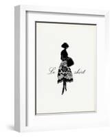 Little Black Skirt-Studio 5-Framed Art Print