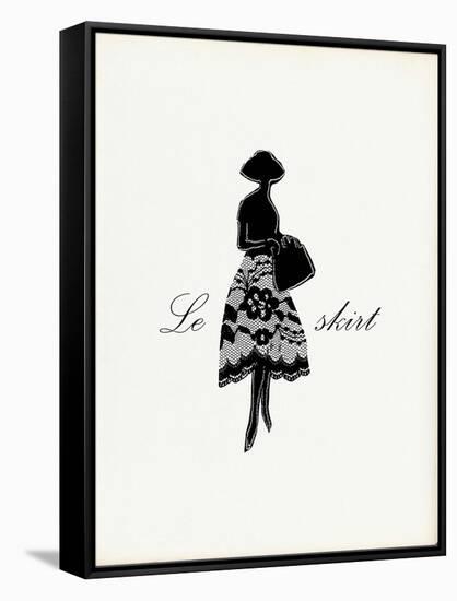 Little Black Skirt-Studio 5-Framed Stretched Canvas