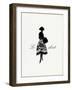 Little Black Skirt-Studio 5-Framed Art Print