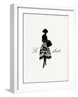 Little Black Skirt-Studio 5-Framed Art Print