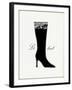 Little Black Tall Boot-Studio 5-Framed Art Print