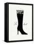 Little Black Tall Boot-Studio 5-Framed Stretched Canvas