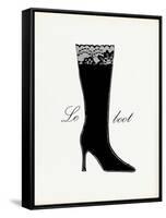 Little Black Tall Boot-Studio 5-Framed Stretched Canvas