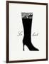 Little Black Tall Boot-Studio 5-Framed Art Print