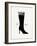 Little Black Tall Boot-Studio 5-Framed Art Print