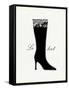 Little Black Tall Boot-Studio 5-Framed Stretched Canvas