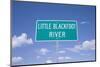 Little Blackfoot River Road Sign-Joseph Sohm-Mounted Photographic Print
