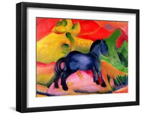 Little Blue Horse, 1912-Franz Marc-Framed Giclee Print