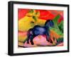 Little Blue Horse, 1912-Franz Marc-Framed Giclee Print