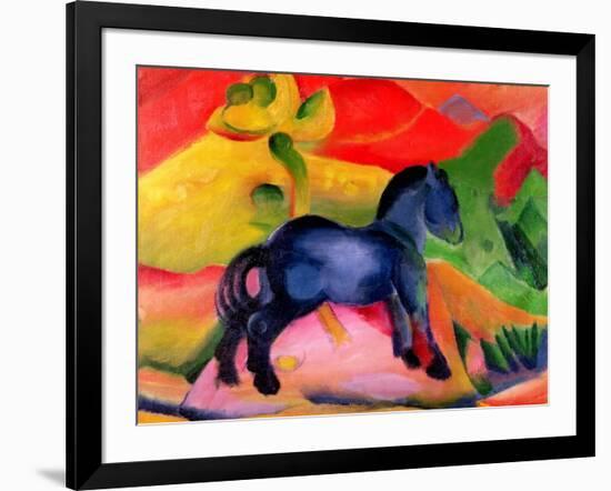 Little Blue Horse, 1912-Franz Marc-Framed Giclee Print