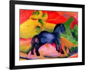 Little Blue Horse, 1912-Franz Marc-Framed Giclee Print