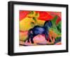 Little Blue Horse, 1912-Franz Marc-Framed Premium Giclee Print