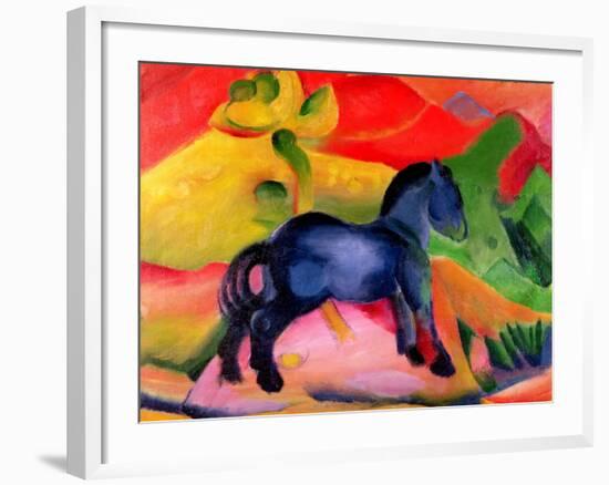 Little Blue Horse, 1912-Franz Marc-Framed Giclee Print