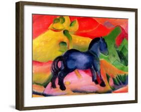 Little Blue Horse, 1912-Franz Marc-Framed Giclee Print