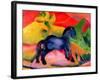 Little Blue Horse, 1912-Franz Marc-Framed Giclee Print