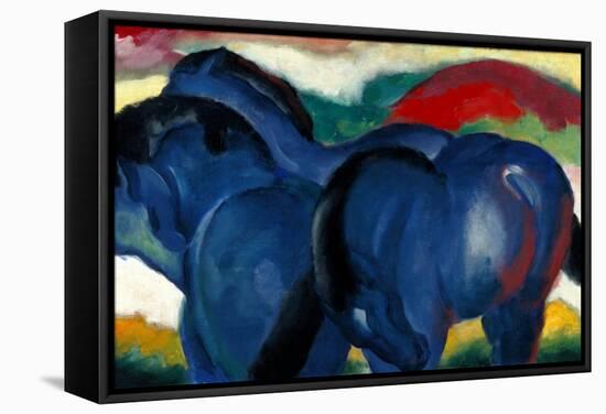 Little Blue Horses, 1911-Franz Marc-Framed Stretched Canvas