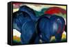 Little Blue Horses, 1911-Franz Marc-Framed Stretched Canvas