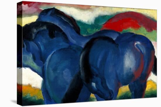 Little Blue Horses, 1911-Franz Marc-Stretched Canvas