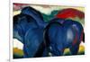 Little Blue Horses, 1911-Franz Marc-Framed Giclee Print