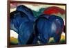 Little Blue Horses, 1911-Franz Marc-Framed Giclee Print