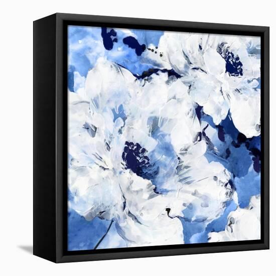 Little Blue I-Eva Watts-Framed Stretched Canvas