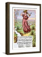 Little Bo Peep, c.1885-Walter Crane-Framed Art Print