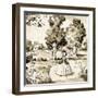 Little Bo Peep Puzzle Page-null-Framed Giclee Print