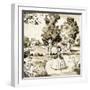 Little Bo Peep Puzzle Page-null-Framed Giclee Print