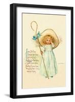 Little Bo Peep-Maud Humphrey-Framed Art Print