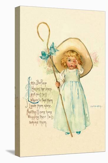 Little Bo Peep-Maud Humphrey-Stretched Canvas