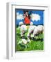 Little Bo Peep-Jesus Blasco-Framed Giclee Print