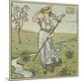 Little Bo Peep-Walter Crane-Mounted Giclee Print