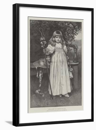 Little Bo-Peep-Norman Prescott Davies-Framed Giclee Print