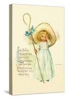 Little Bo Peep-Maud Humphrey-Stretched Canvas