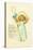 Little Bo Peep-Maud Humphrey-Stretched Canvas