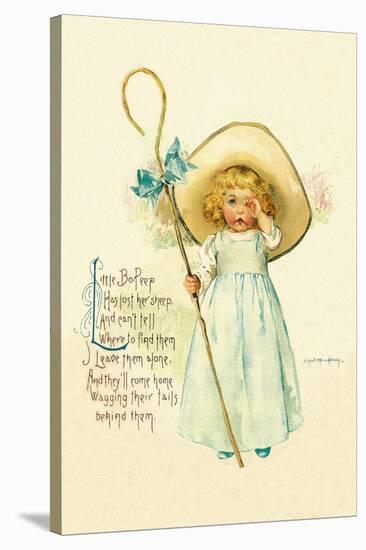 Little Bo Peep-Maud Humphrey-Stretched Canvas