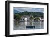 Little Boat before a Colonial Church in Paraty, South of Rio De Janeiro, Brazil, South America-Michael Runkel-Framed Photographic Print