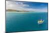Little Boat in the Blue Lagoon, Yasawas, Fiji, South Pacific, Pacific-Michael Runkel-Mounted Photographic Print
