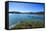 Little Boats in the Akaroa Harbour, Banks Peninsula, Canterbury, South Island, New Zealand, Pacific-Michael Runkel-Framed Stretched Canvas